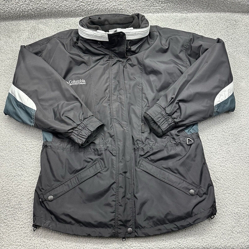 Columbia F8 SL 7041 Winter Jacket‎ Womens Size Large 3 In 1 Long's Peak Ski Coat